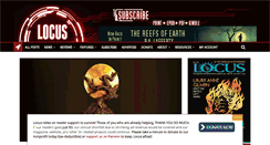 Desktop Screenshot of locusmag.com